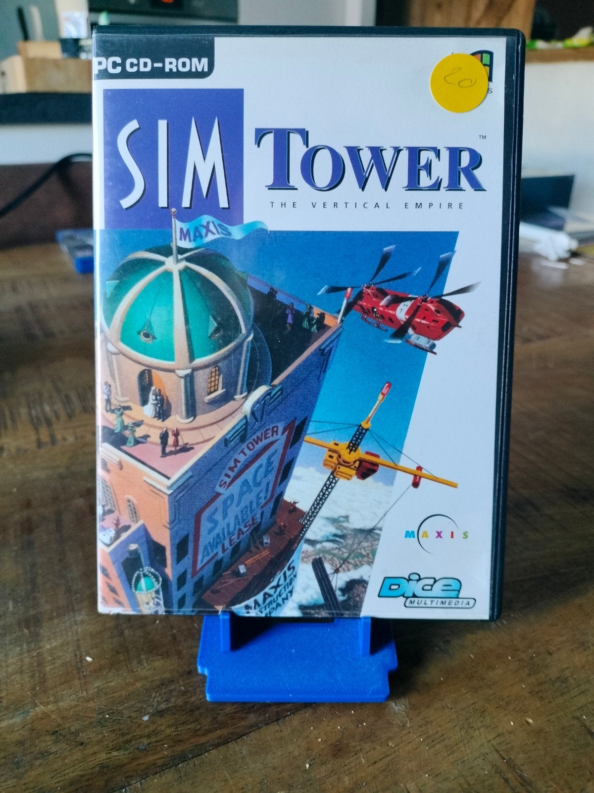 Sim Tower PC CD-ROM - Klassiek simulatiespel, Gebruikt, 1 speler, Ophalen of Verzenden, Vanaf 3 jaar