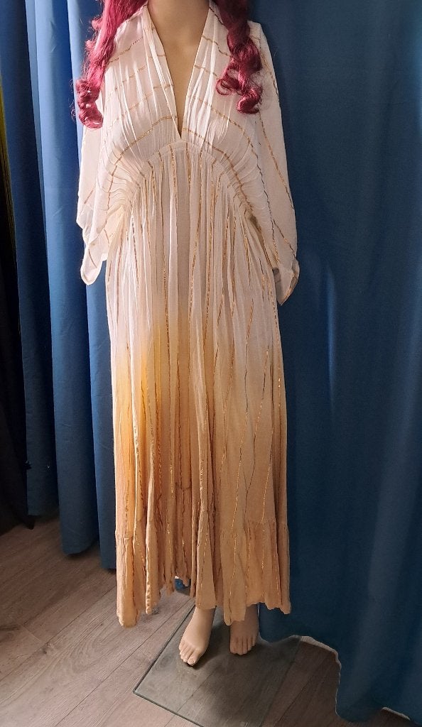 Ibiza mode jurk maat 42-44, Kleding | Dames, Verzenden, Wit, Maat 42/44 (L), Nieuw