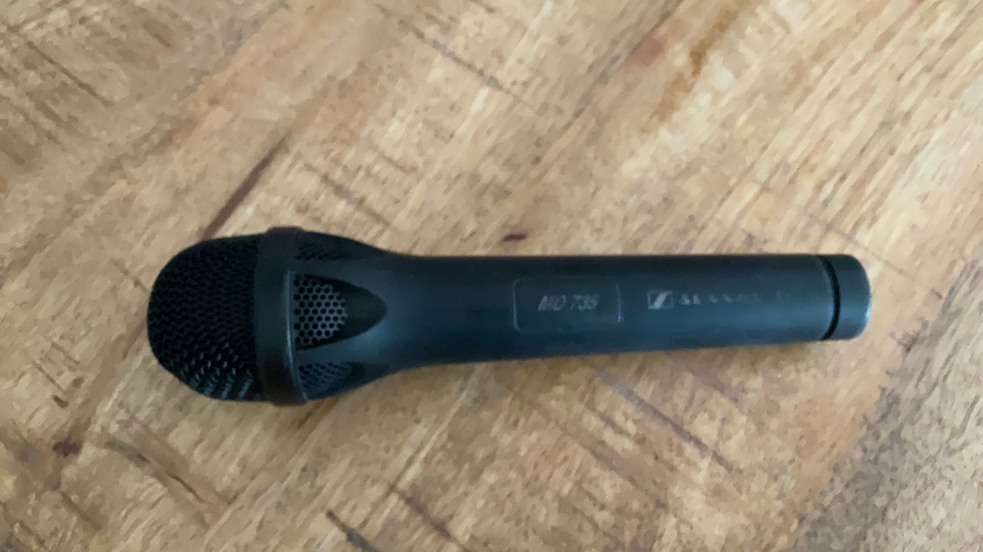 Sennheiser MD735 microfoon te koop klinkt goed, Ophalen of Verzenden, Gebruikt, Overige typen