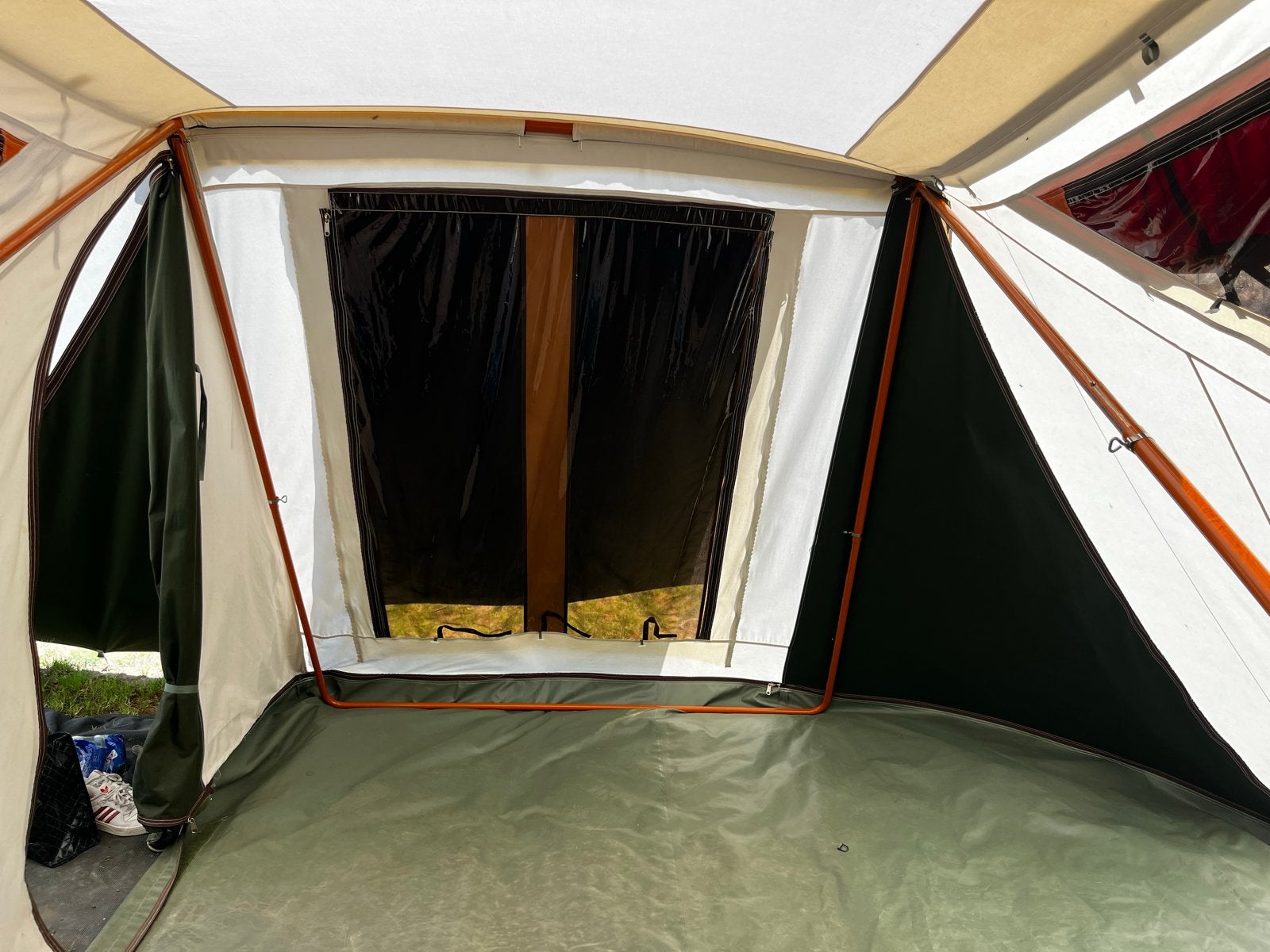 Holtkamper cocoon XL membrane airco dak, Ophalen, Aanwezig, Holtkamper, Tot en met 4