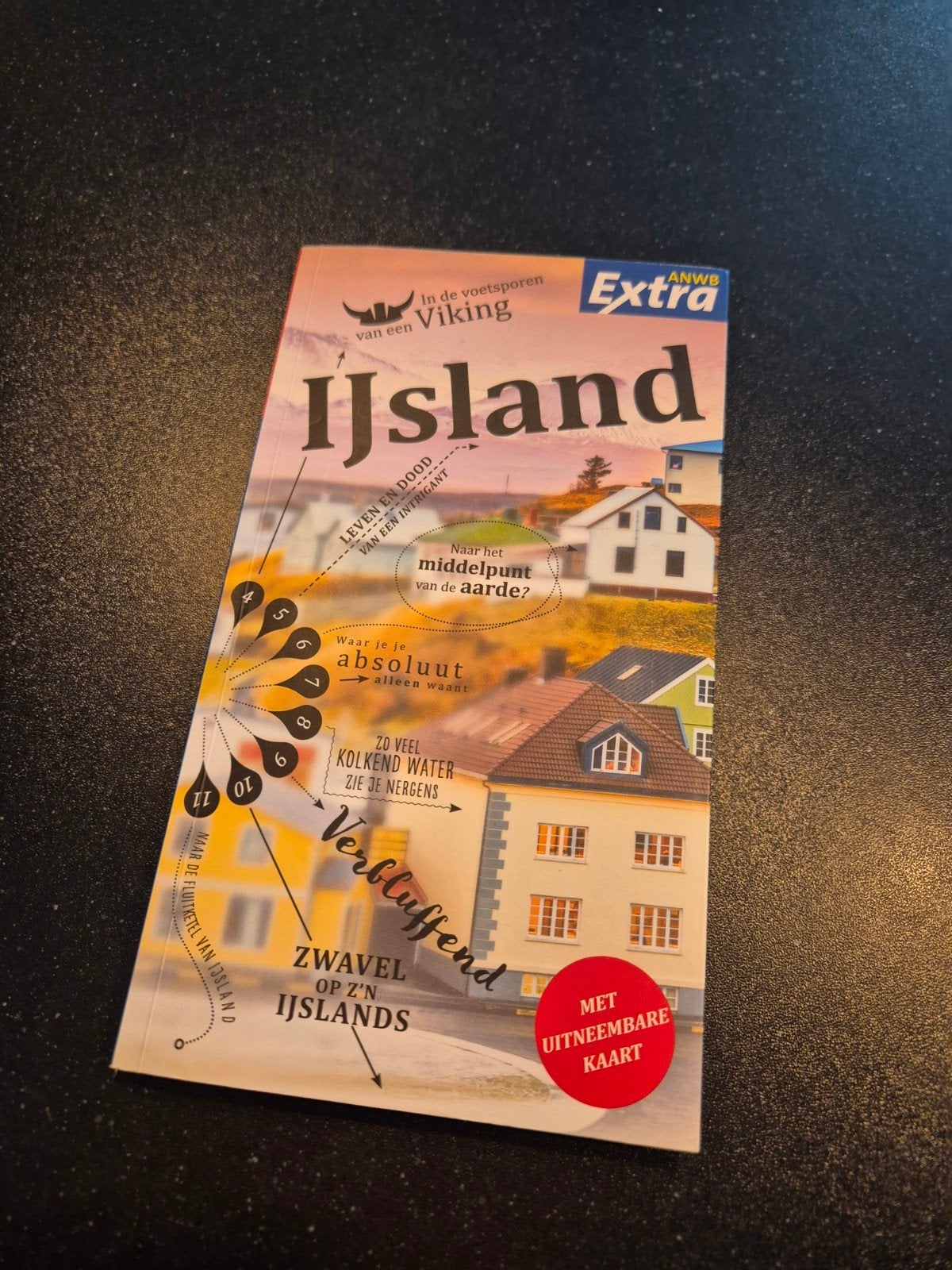 ANWB Extra Reisgids IJsland met uitneembare kaart, ANWB, 2000 tot heden, Europa Overig, Ophalen of Verzenden
