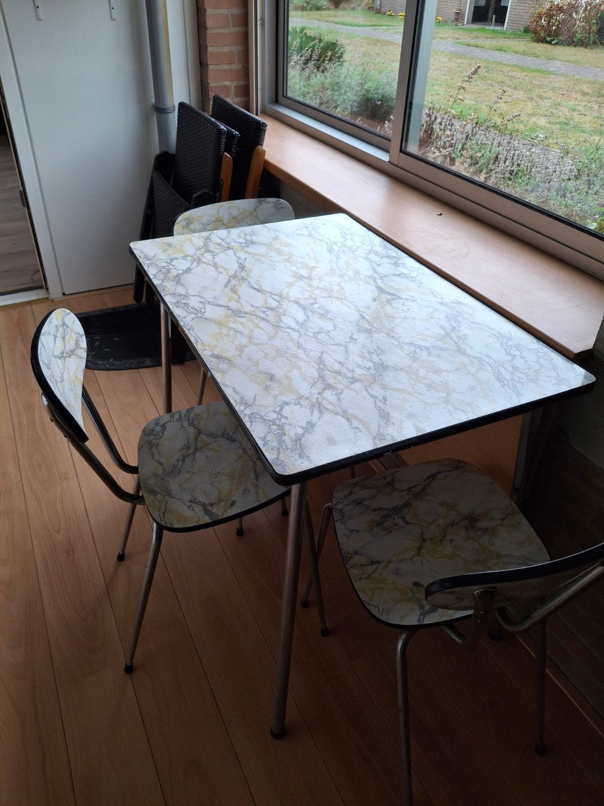 retro formica keuken setje, Ophalen