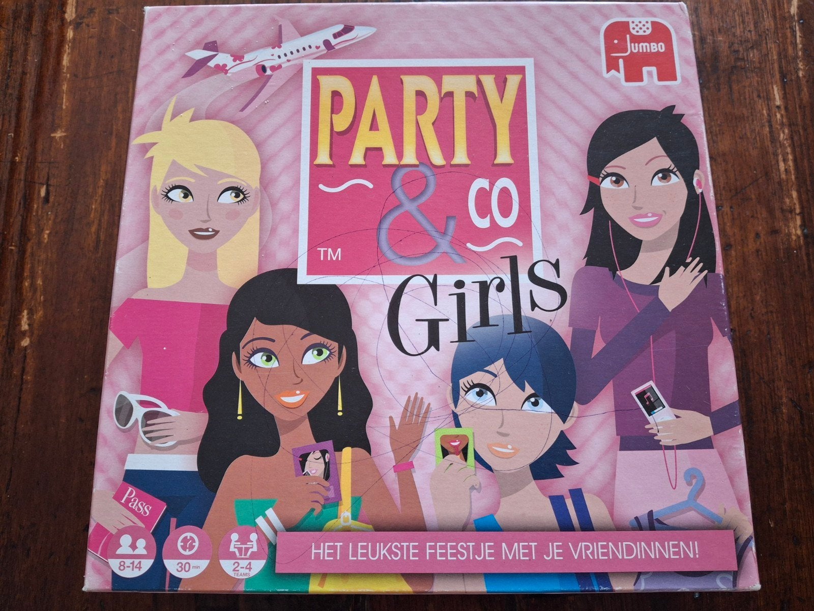 party & co girls, Drie of vier spelers, Ophalen of Verzenden, Gebruikt, Jumbo