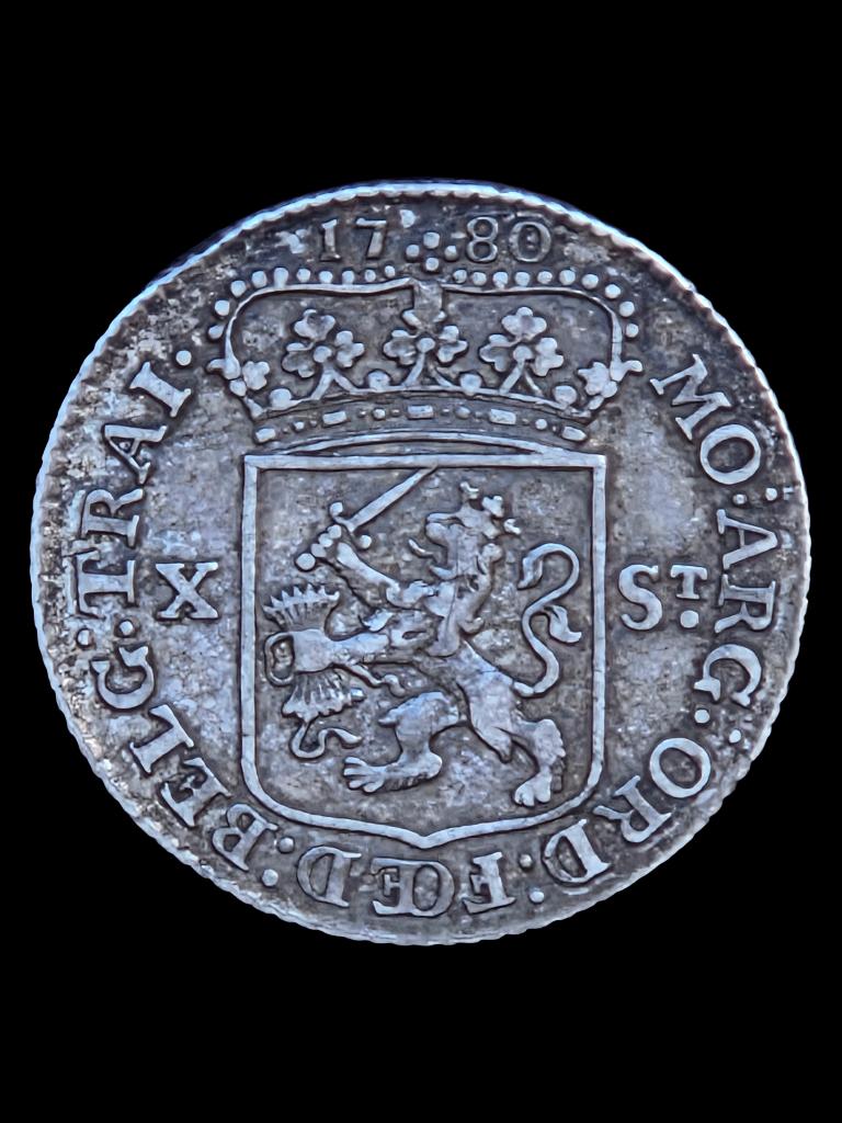 X stuiver 1780 Utrecht // Lastig Jaartal, Vóór koninkrijk, Zilver, Losse munt, Overige waardes