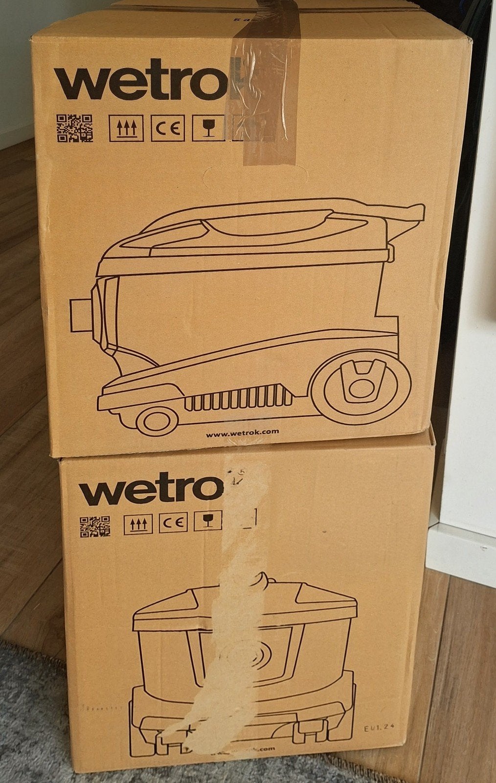 3x Wetrok Monovac Comfort 6 Stofzuiger - Nieuw in doos, Ophalen, Nieuw, Industriële stofzuiger, Overige merken