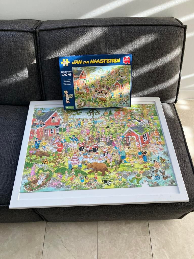 Jan van Haasteren puzzel 998 stukjes, Ophalen of Verzenden, 500 t/m 1500 stukjes, Zo goed als nieuw