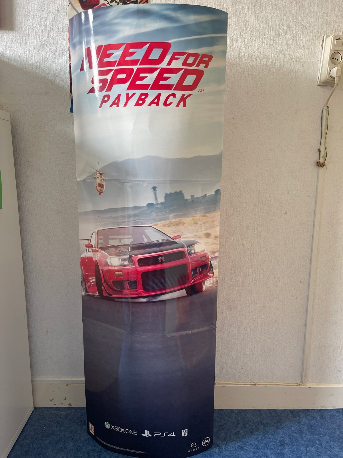 Need for Speed Payback - Promotioneel Display/Bord, Ophalen, Deurposter of groter, Film en Tv, Rechthoekig Staand