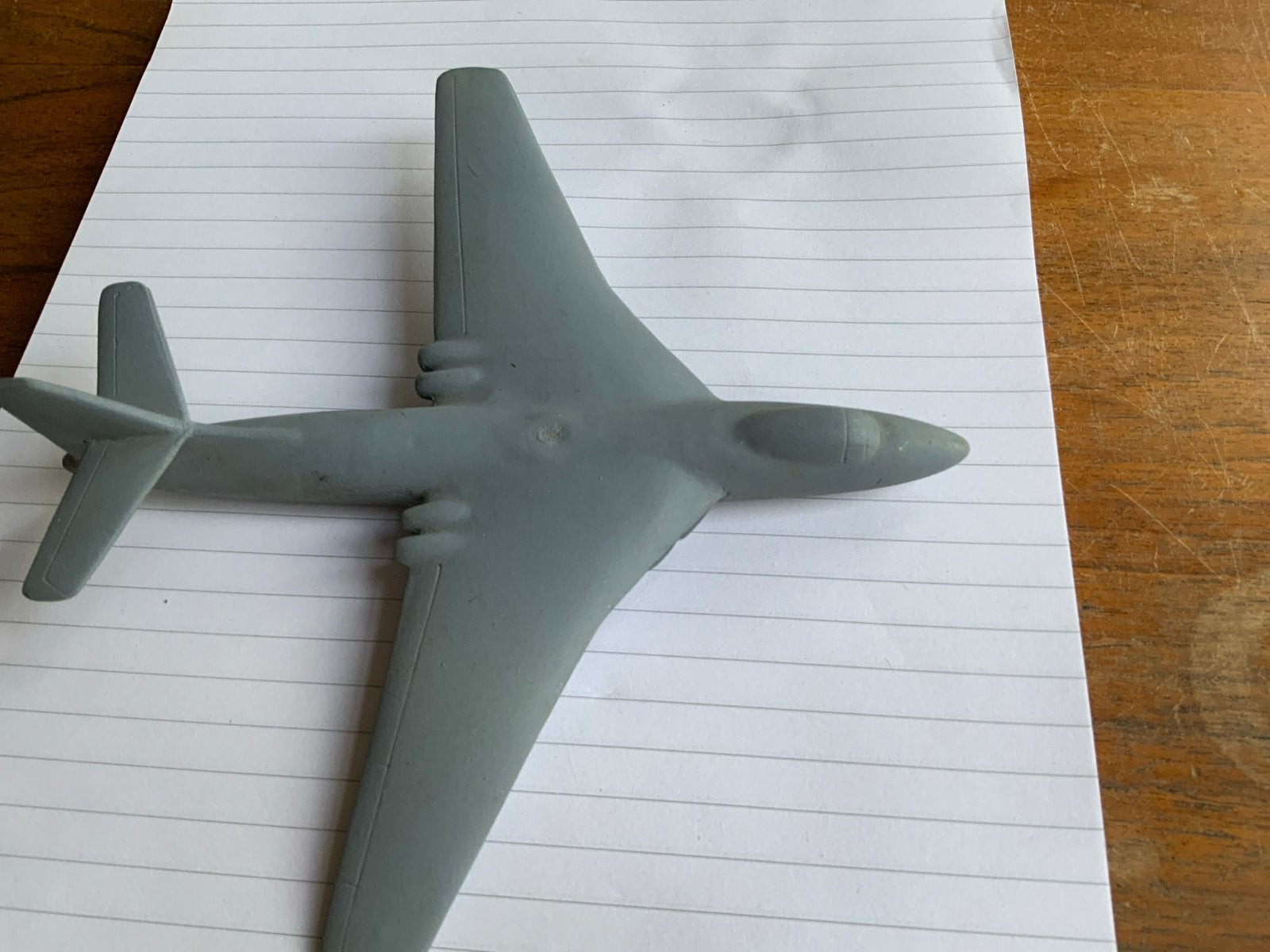 Herkenningsmodel Vickers Valiant., Verzenden