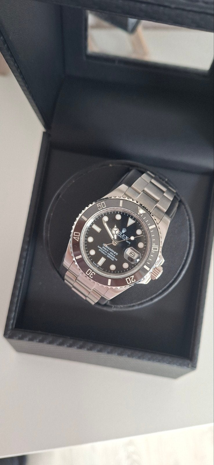 Rolex Submariner Date - Zo goed als nieuw, Staal, Verzenden, Polshorloge, Zo goed als nieuw