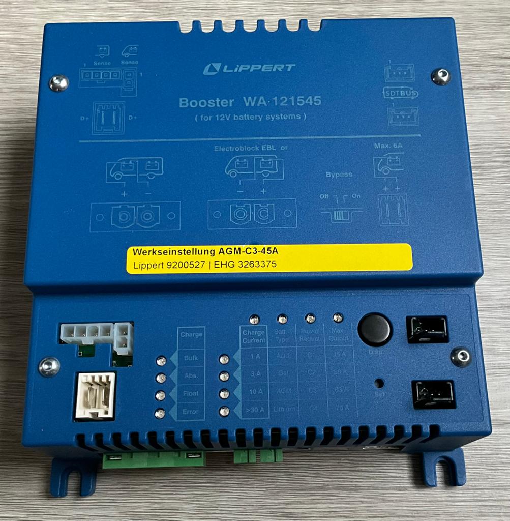 Laadbooster WA121545 Schaudt / Lippert, Caravans en Kamperen, Camper-accessoires, Schaudt, Zo goed als nieuw, Service@schaudt.de