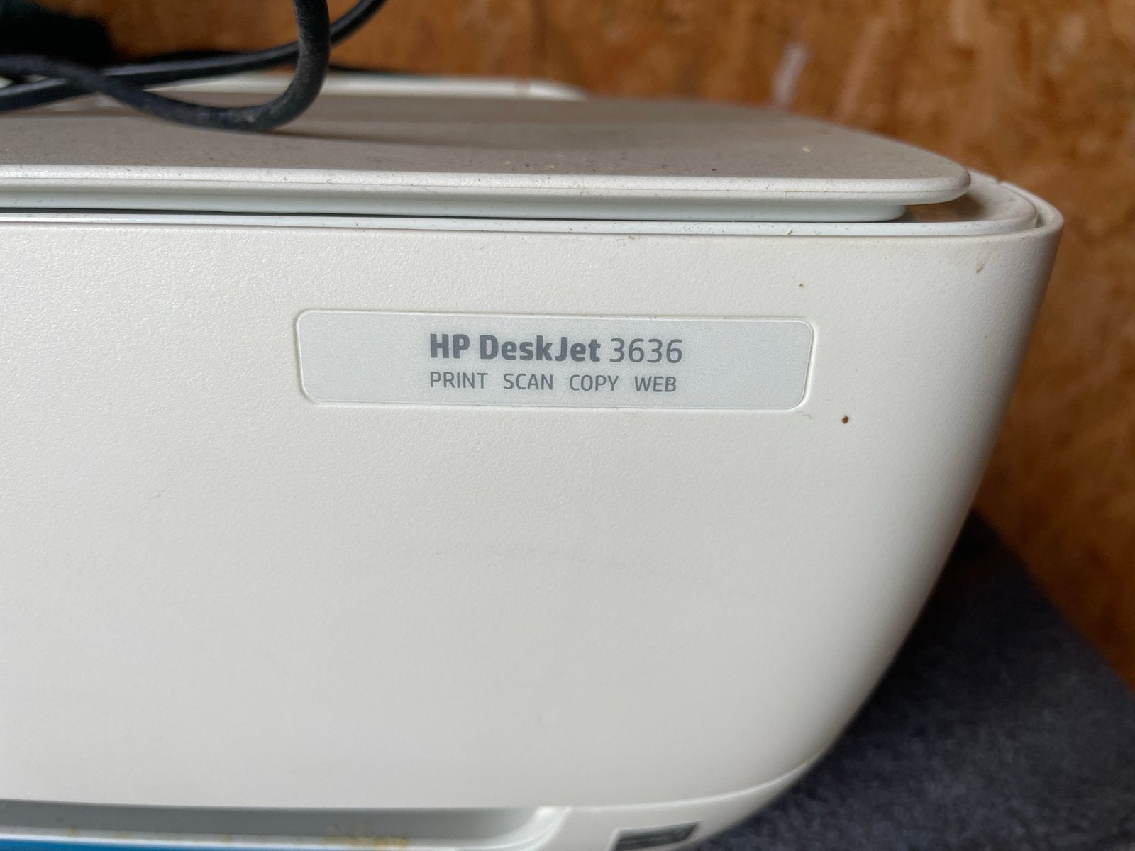 HP DeskJet 3636 All-in-One Printer - Cartridges nodig, Ophalen, Gebruikt, Inkjetprinter, All-in-one