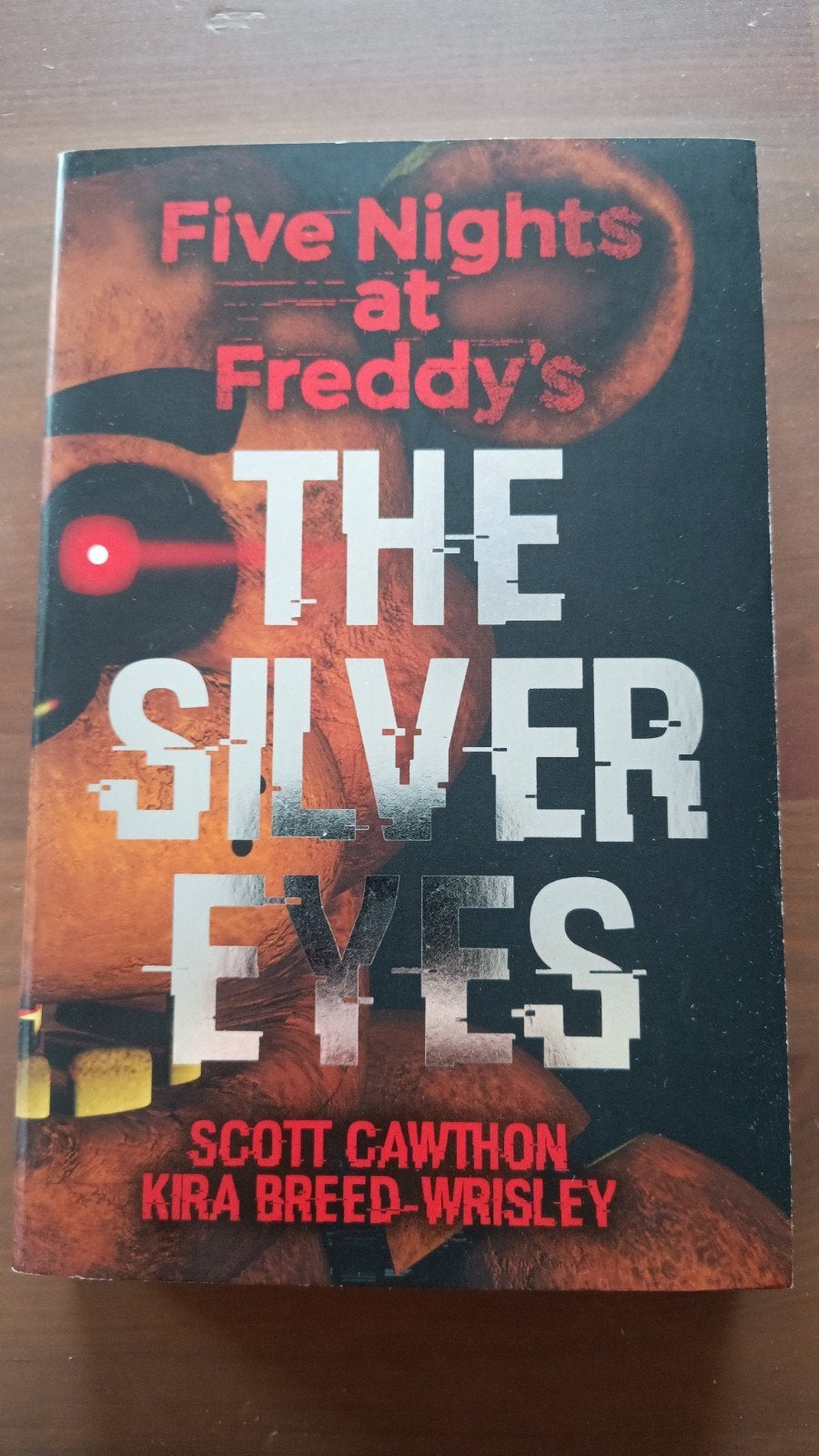 Five Nights at Freddy's: The Silver Eyes - Horrorboek, Boeken, Ophalen of Verzenden, Gelezen, Scott Cawthon, Kira Breed-Wrisley