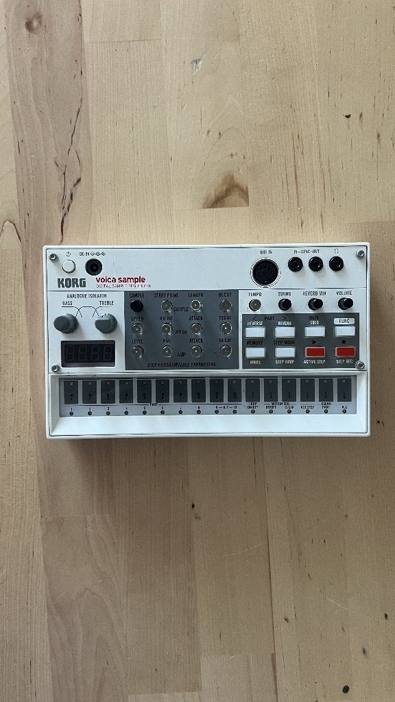 Korg Volca Sample, Muziek en Instrumenten, Drumcomputers, Ophalen of Verzenden, Zo goed als nieuw, Korg