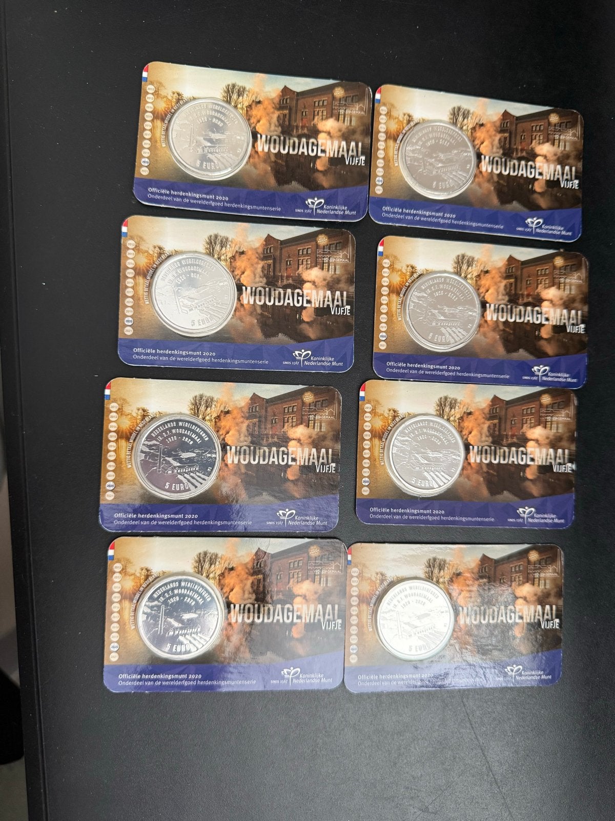 Woudagemaal Vijfje - Officiële herdenkingsmunt 2020, Ophalen of Verzenden, Koningin Beatrix, Euro's, Setje