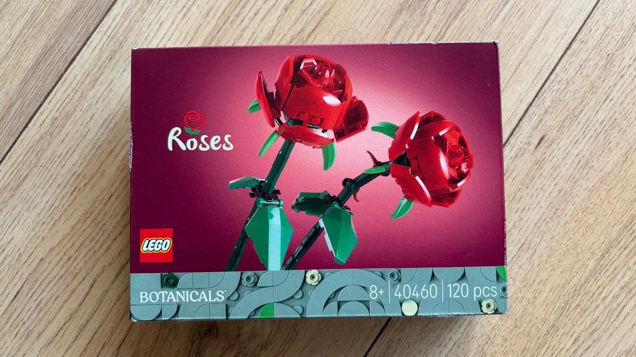 Botanicals Roses LEGO, Ophalen of Verzenden, Zo goed als nieuw
