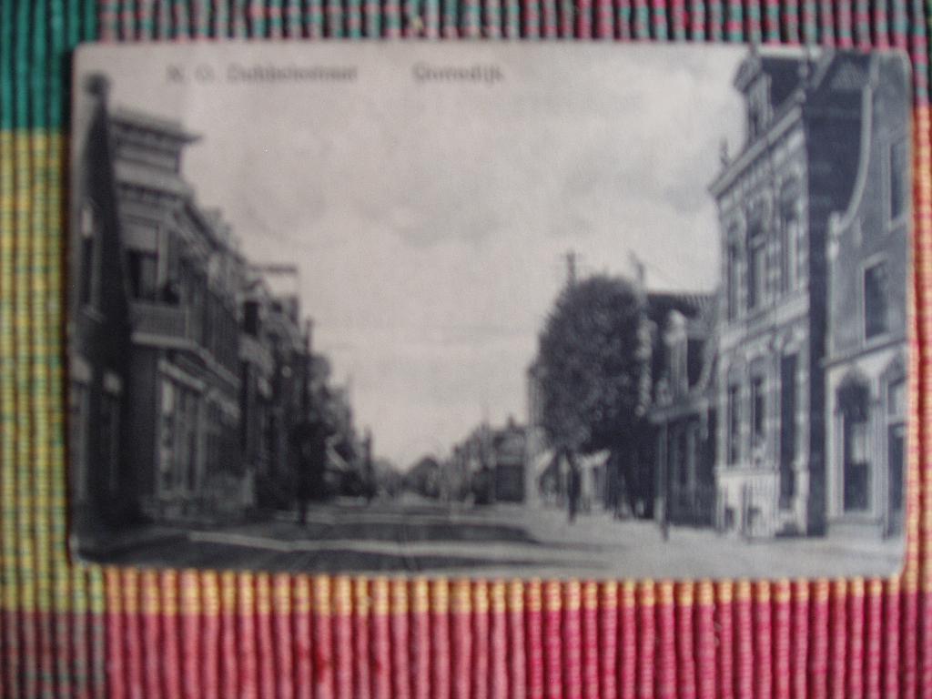 Gorredijk. N.O Dubbelstraat, Verzamelen, Ansichtkaarten | Nederland, Ophalen of Verzenden, Voor 1920, Gelopen, Friesland