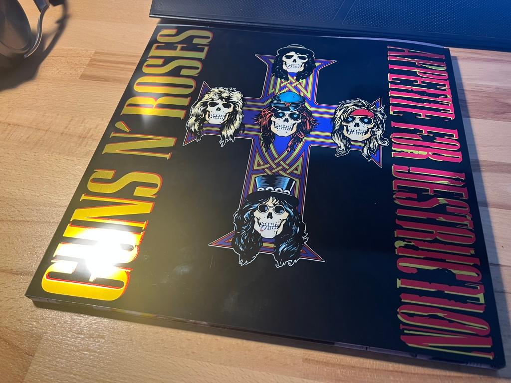Guns N Roses Appetite For Destruction Limited 2LP Vinyl, Cd's en Dvd's, Vinyl | Rock, Beschermende buitenhoes, 1980 - 1989, Ophalen of Verzenden