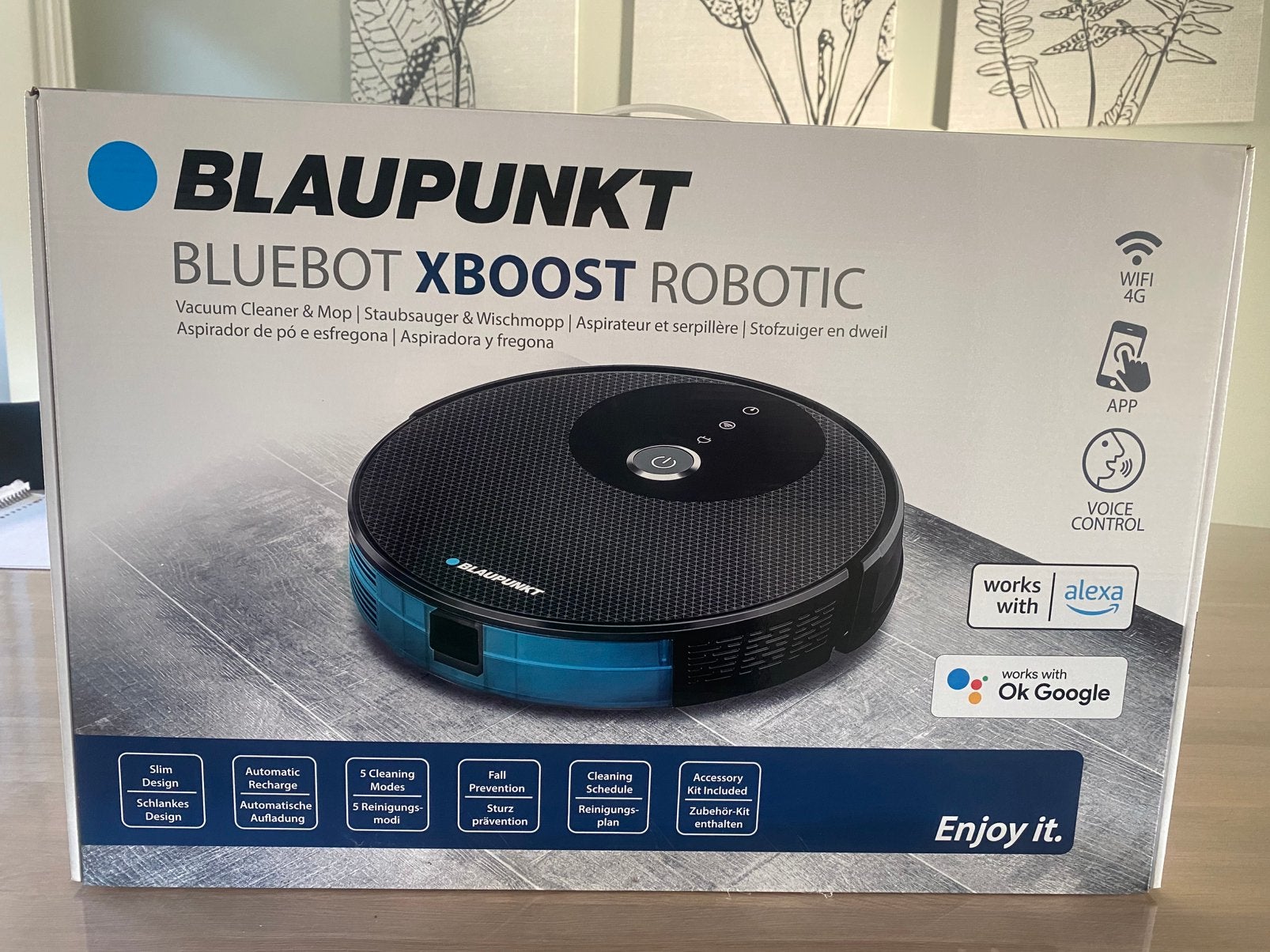 Nieuwe robotstofzuiger met dweilfunctie!, Overige merken, Nieuw, Ophalen of Verzenden, Robotstofzuiger