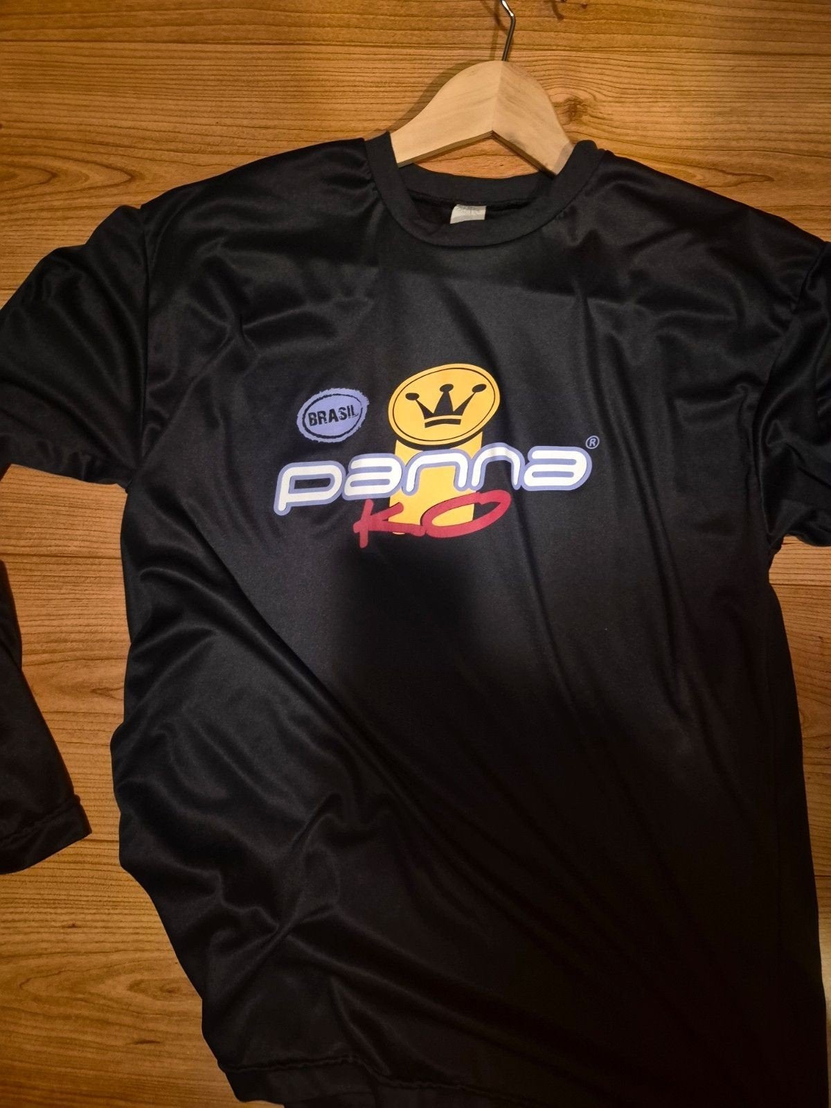 Panna K.O. Brasil T-shirt Zwart Maat M, Panna K.O., Maat 48/50 (M), Zwart, Ophalen of Verzenden