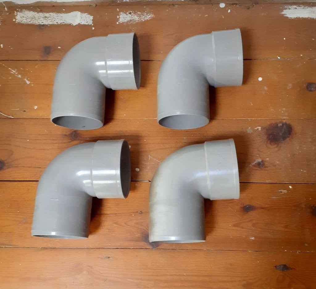 PVC-buizen en bochten 110 mm, Ophalen, Pvc, Overige typen, Zo goed als nieuw
