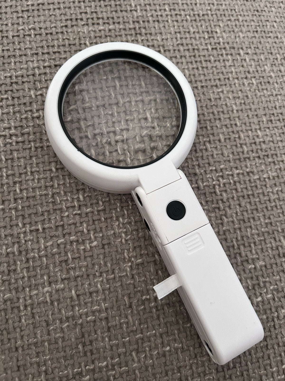 Opvouwbaar Hand vergrootglas met LED-verlichting, Ophalen of Verzenden, Zo goed als nieuw, Vergrootglas of Loep