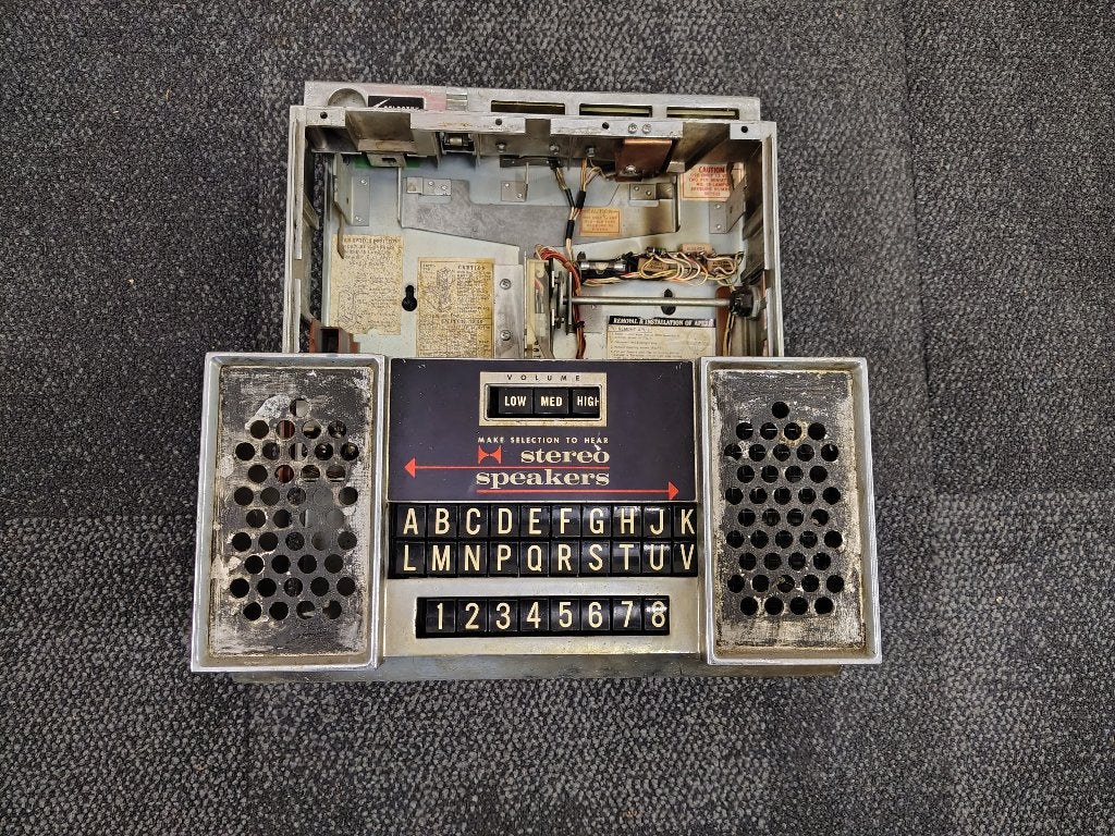 Wallbox/ Parts !! Seeburg ESCH3 (1963) jukebox, Verzamelen, Automaten | Jukeboxen, Verzenden, Gebruikt, 1950 tot 1960, Seeburg