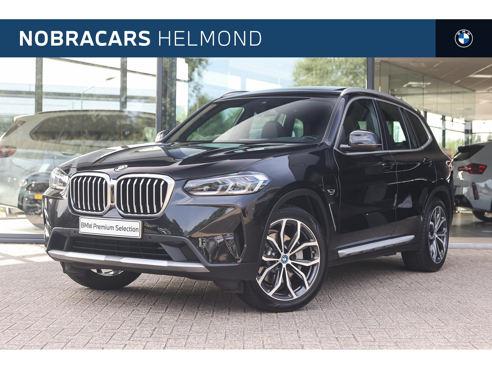 BMW X3 xDrive30e High executive Automaat / Panoramadak / Spo, Auto's, Gebruikt, Zwart, Bedrijf, Vierwielaandrijving
