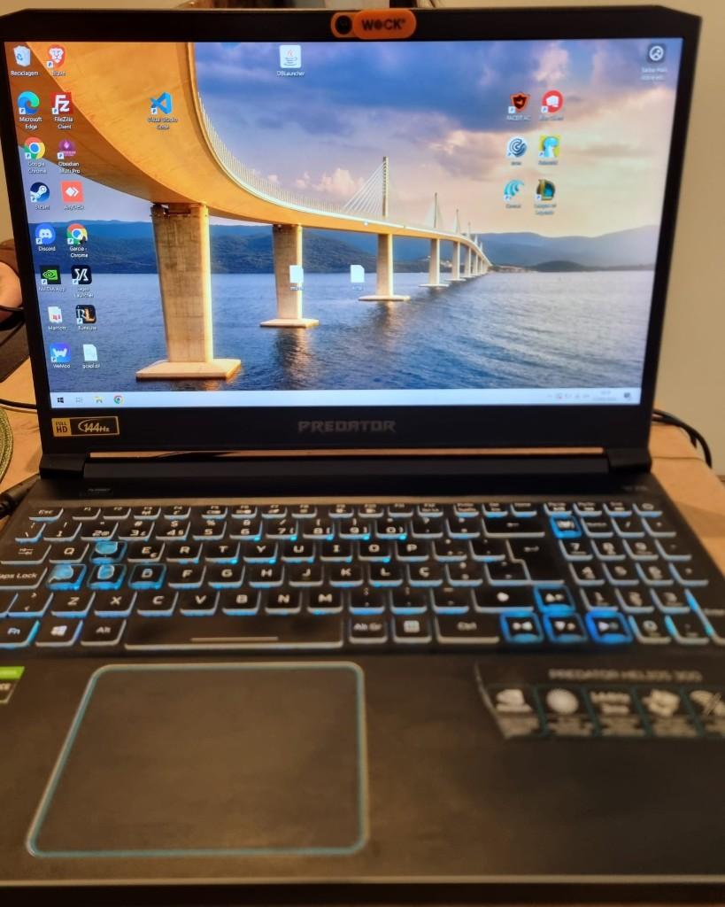 Acer Predator Helios 300 Gaming Laptop, i7-9750H,GTX 1660 Ti, Computers en Software, Windows Laptops, Qwerty, Acer Predator, Intel® Core™ i7 
