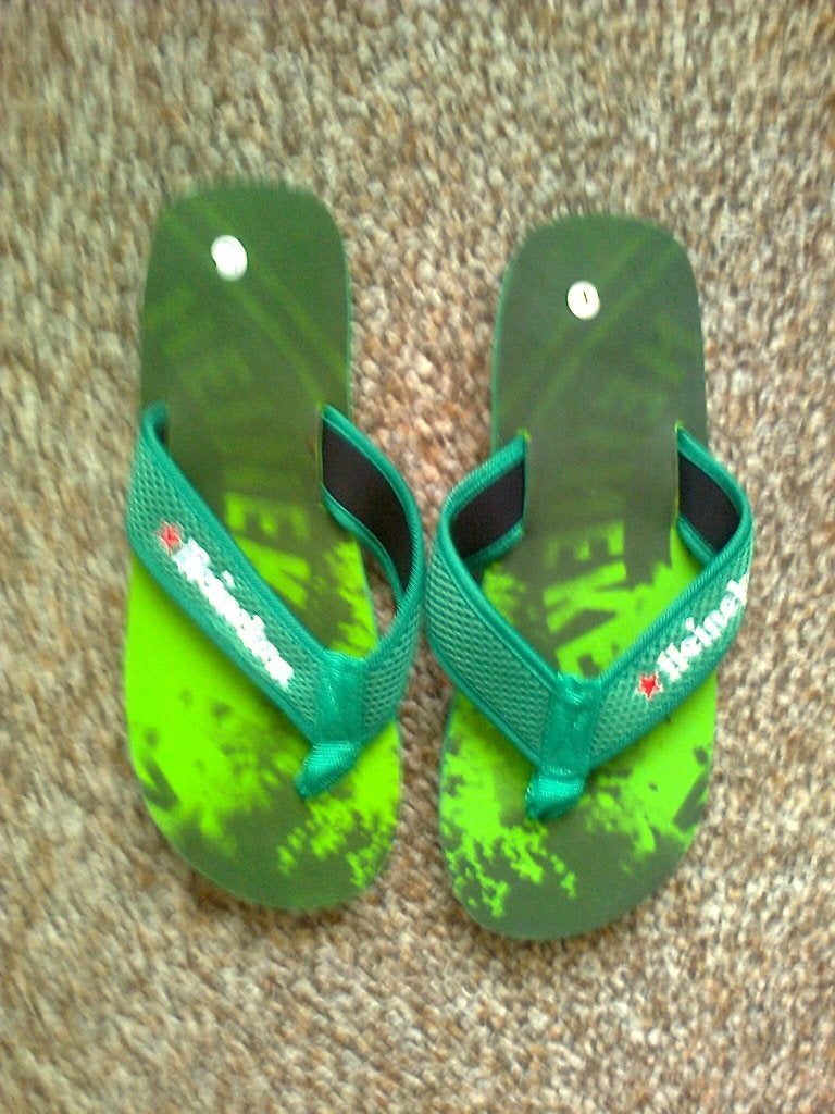 Heineken sandalen L u, Ophalen of Verzenden, Heineken