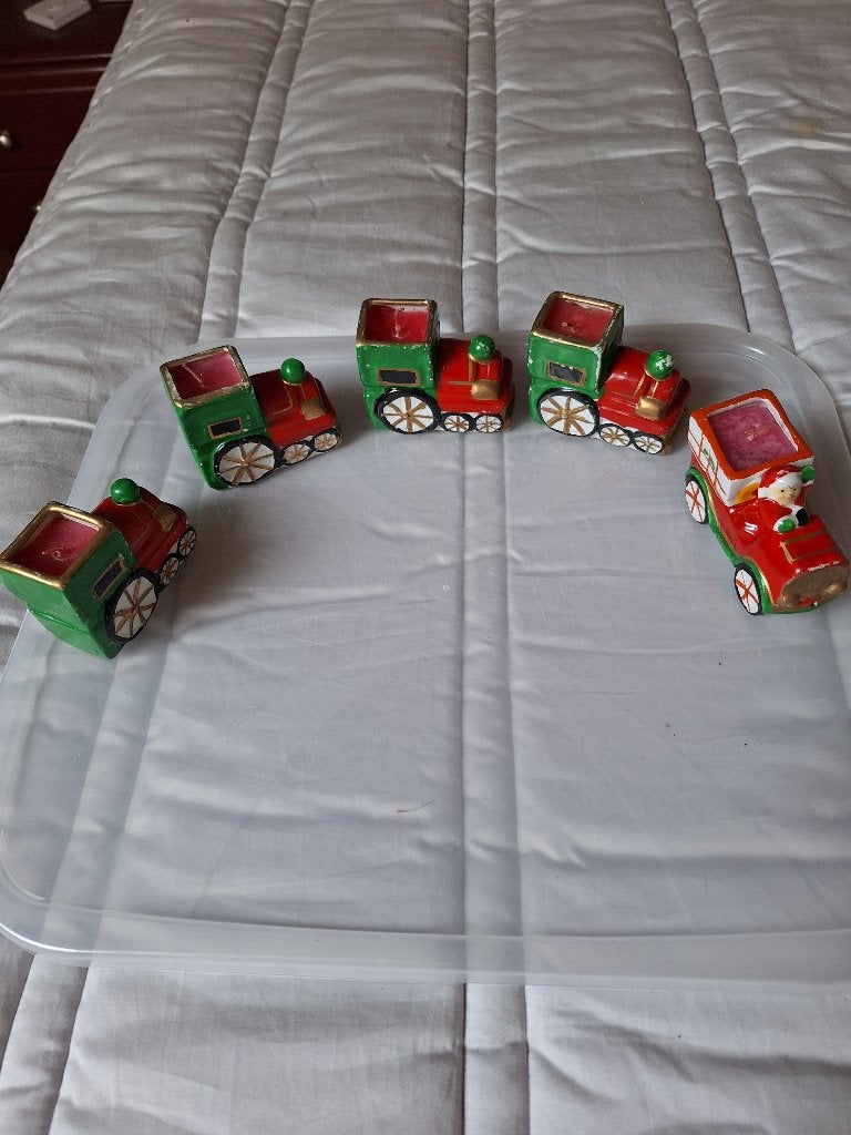 treintje met kaarsje voor kerst, Diversen, Ophalen of Verzenden, Nieuw