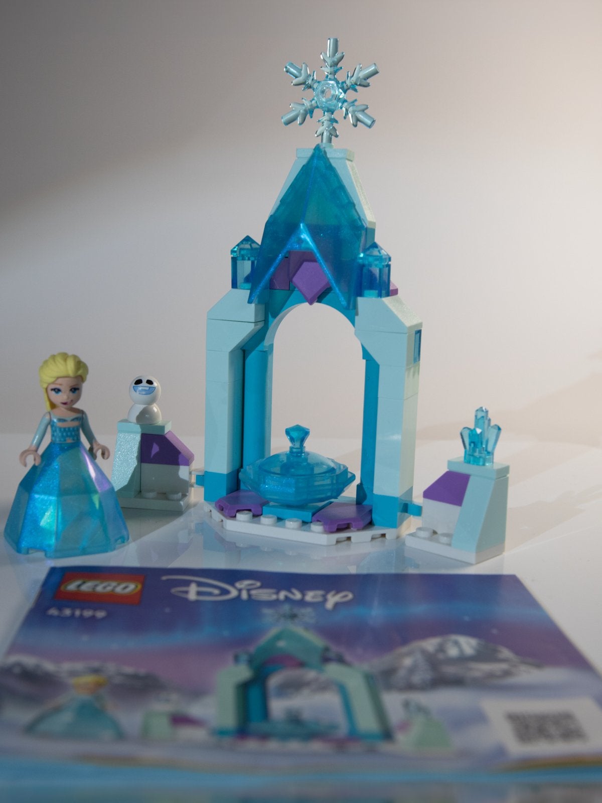 LEGO Disney Frozen Elsa's IJspaleis (43199), Ophalen of Verzenden, Gebruikt, Lego