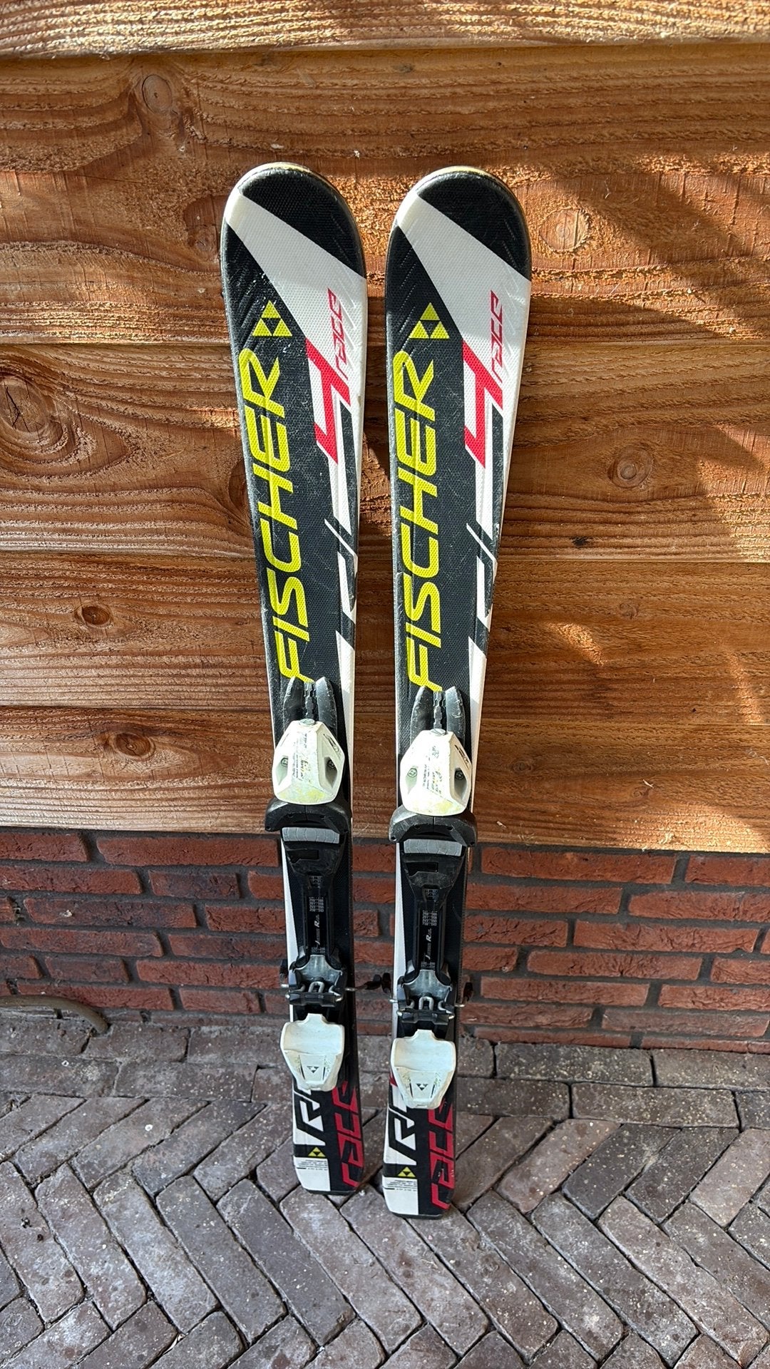 Fischer RC4 Race kinderski’s – 110 cm – Gewaxt & Geslepen, 100 tot 140 cm, Ophalen of Verzenden, Ski's, Fischer
