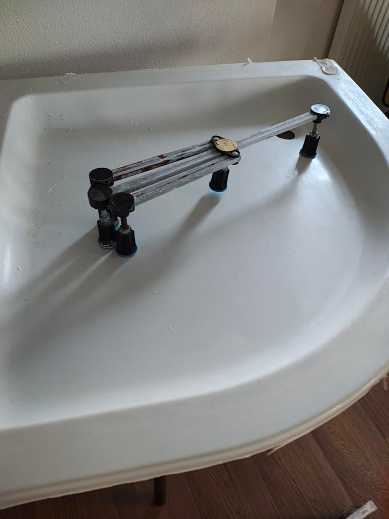 Douche cabine, Ophalen