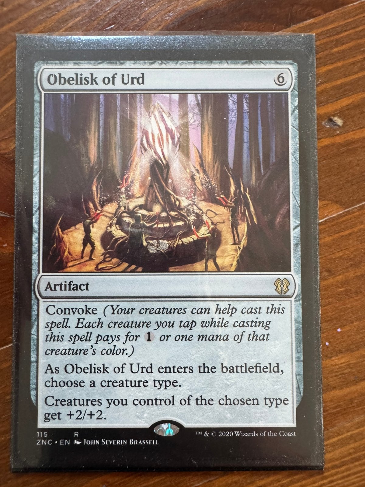 Obelisk of Urd - Commander: Zendikar Rising, Verzenden, Zo goed als nieuw