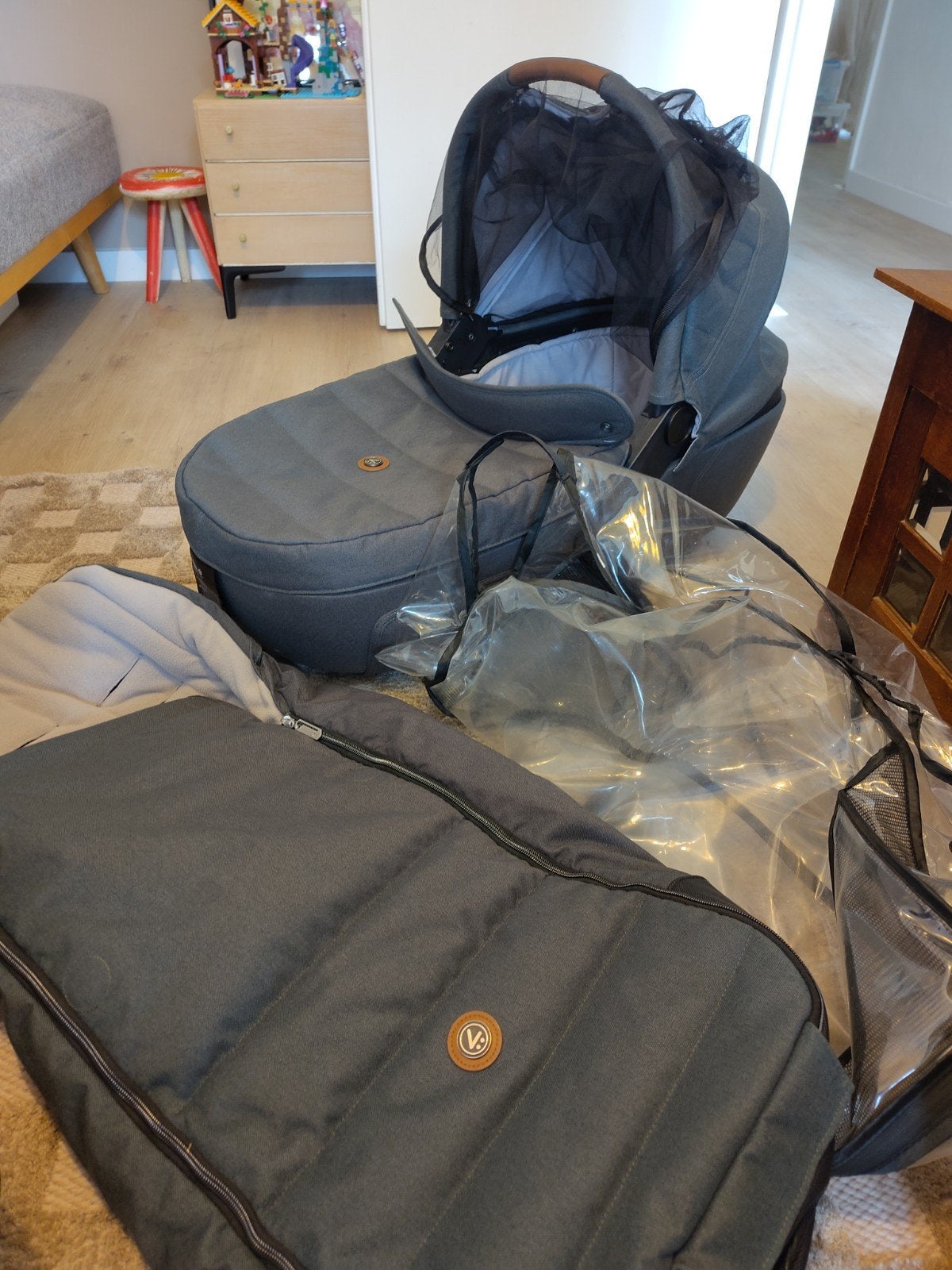 Mutsy Nio Reiswieg met accessoires en optioneel zitje, Ophalen of Verzenden, Zo goed als nieuw, Mutsy
