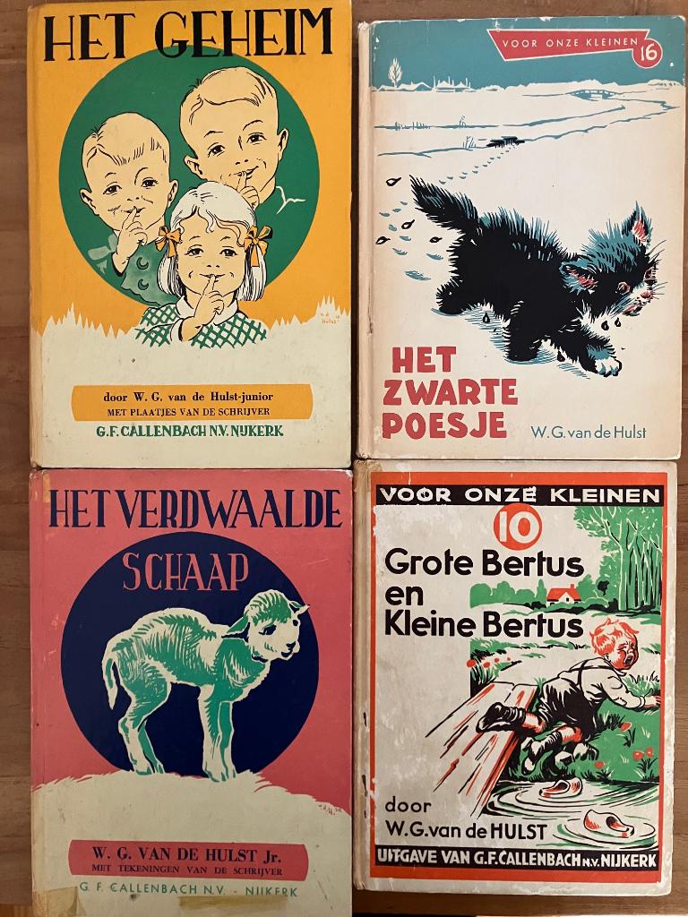 Vintage boeken oa W.G. van der Hulst, Ophalen of Verzenden, Gelezen, Diverse