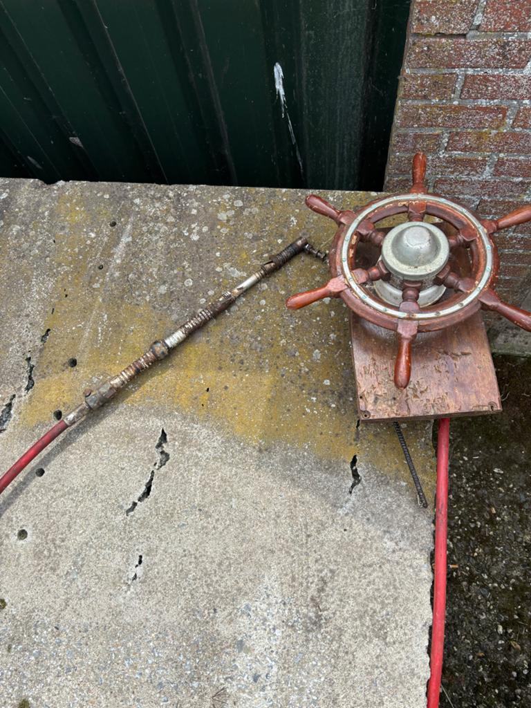 Stuurwiel voor stuur, Ophalen of Verzenden, Gebruikt, Motor en Techniek