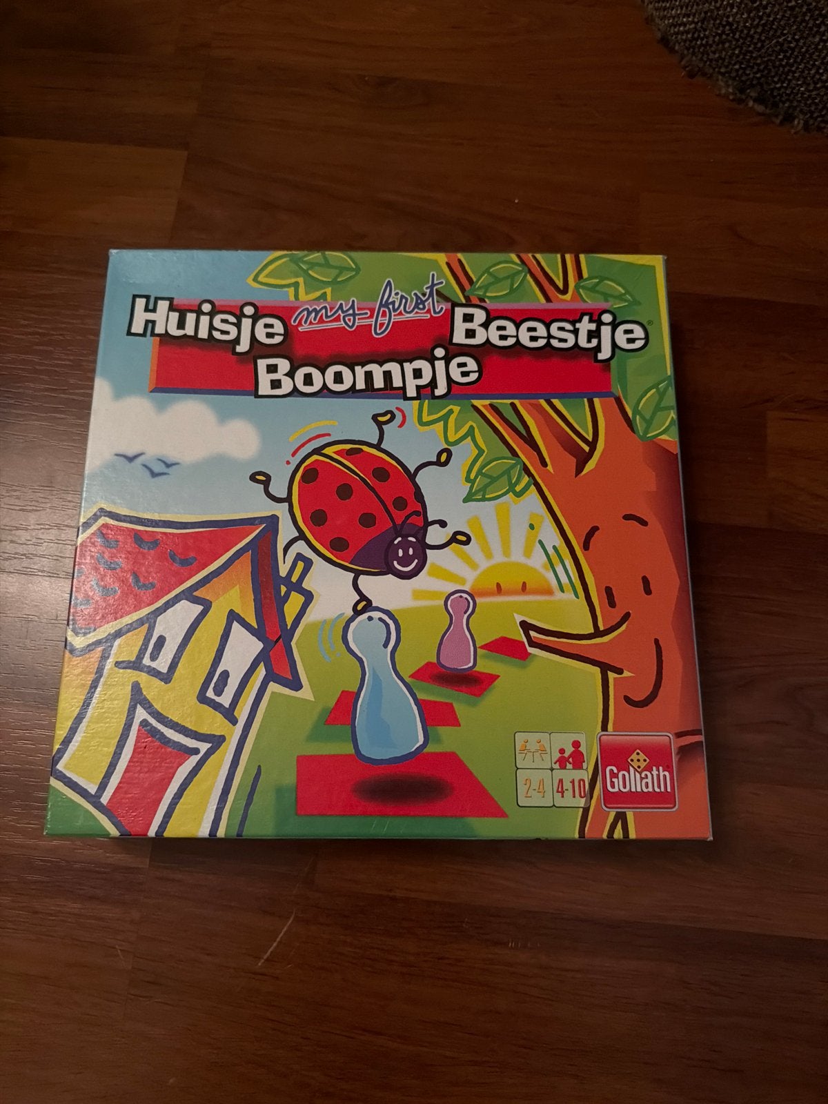 My First Huisje Beestje Boompje - Goliath, Drie of vier spelers, Ophalen of Verzenden, Gebruikt