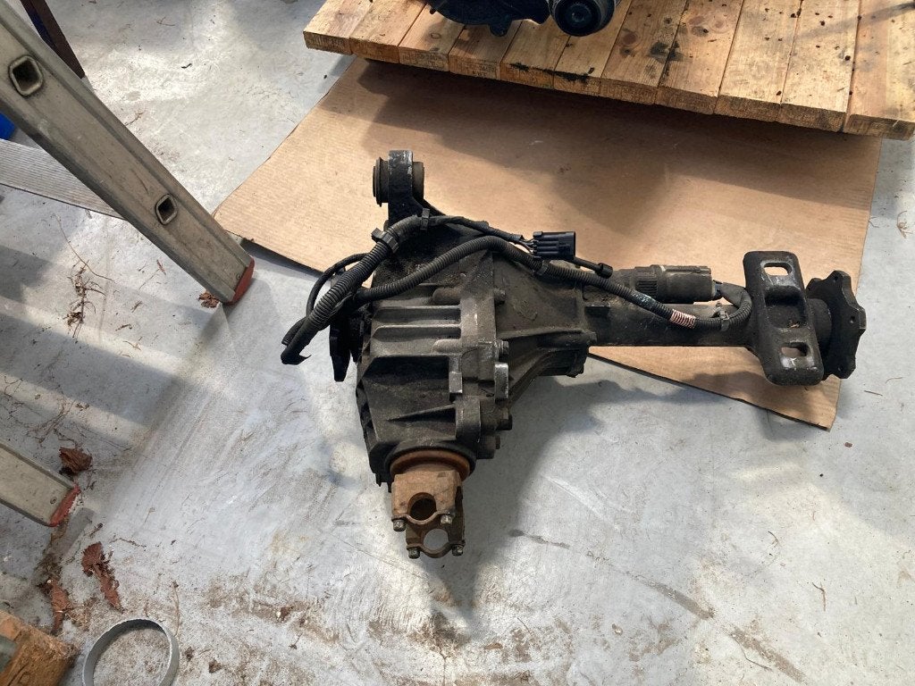 2002 Silverado 4WD vooras differentieel, Ophalen, Gebruikt, Chevrolet