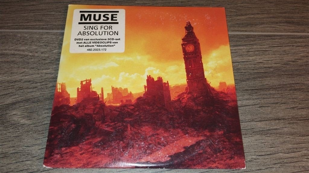 Muse ‎- Sing For Absolution [Cardboard DVD], Alle leeftijden, Ophalen of Verzenden, Zo goed als nieuw