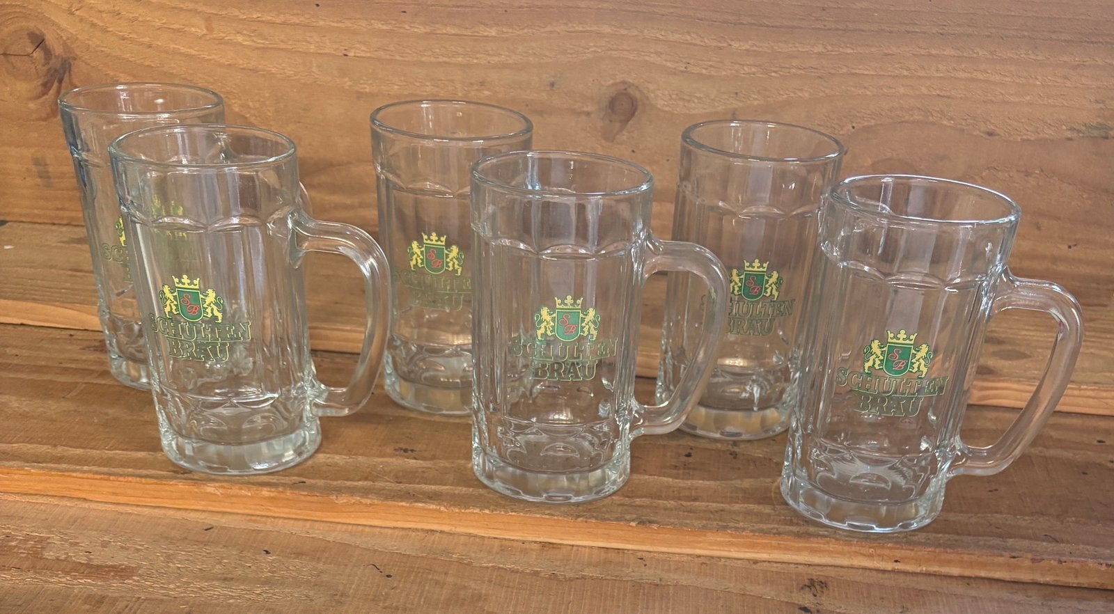 Schulten Brau bierpullen, Ophalen of Verzenden, Zo goed als nieuw, Overige typen