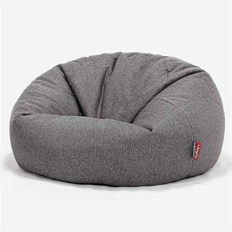 Grote zitzak Loungepug Big Bertha XL kleur taupe, Ophalen of Verzenden, Zo goed als nieuw, Bruin