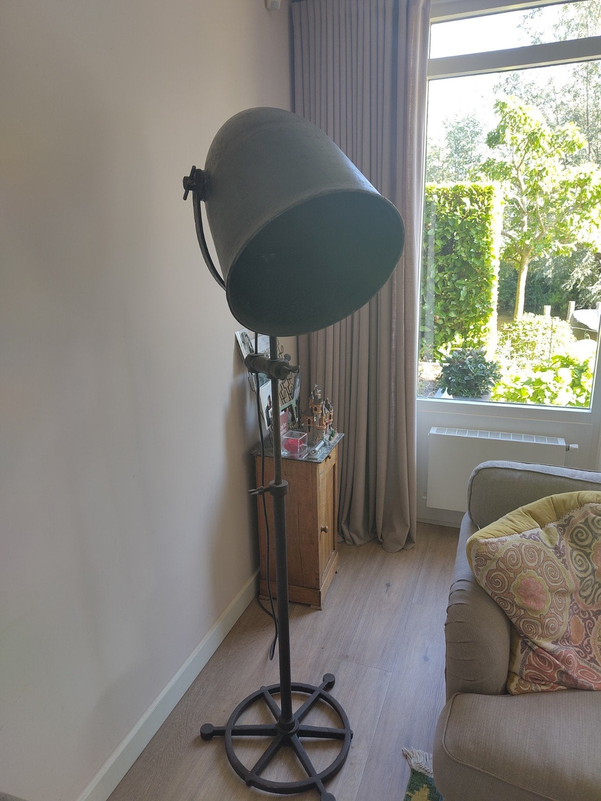 stoere industriële lamp, Ophalen, 150 tot 200 cm