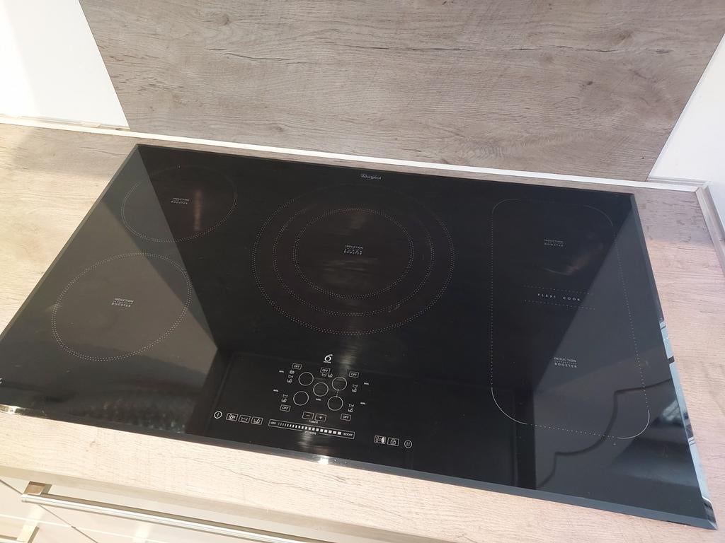 Whirlpool acm795ba inductiekookplaat, Ophalen, Inbouw, Inductie, 5 kookzones of meer