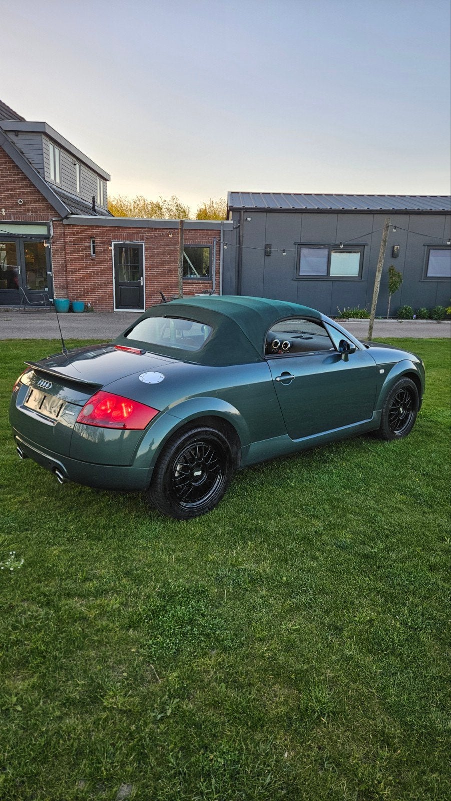 Audi TT 1.8 T Roadster Quattro 165KW 2001 Groen, Auto's, Audi, TT, 4 cilinders, Cabriolet, 1435 kg