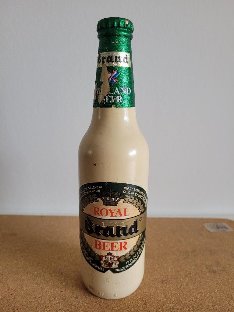 Bierfles Brand Bier / Royal Brand Beer (USA) jaren 80, Ophalen of Verzenden, Zo goed als nieuw, Flesje(s), Brand