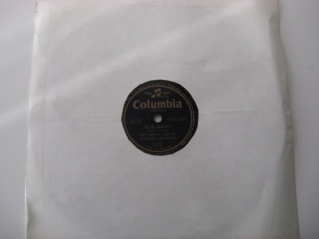 Blue Tango DCH 239 Columbia  78 toeren, Ophalen of Verzenden, Zo goed als nieuw, 12 inch