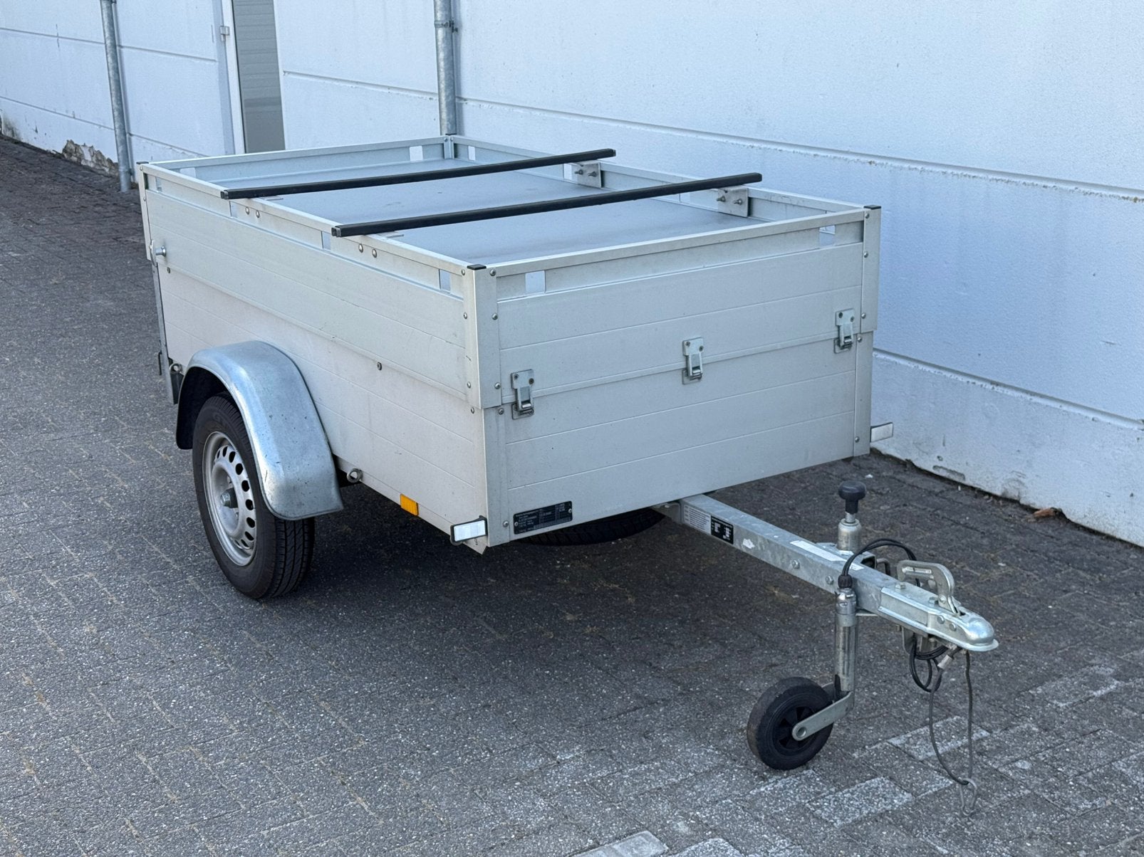 Anssems GT750 bagagewagen met dakdragers en reservewiel, Ophalen, Gebruikt