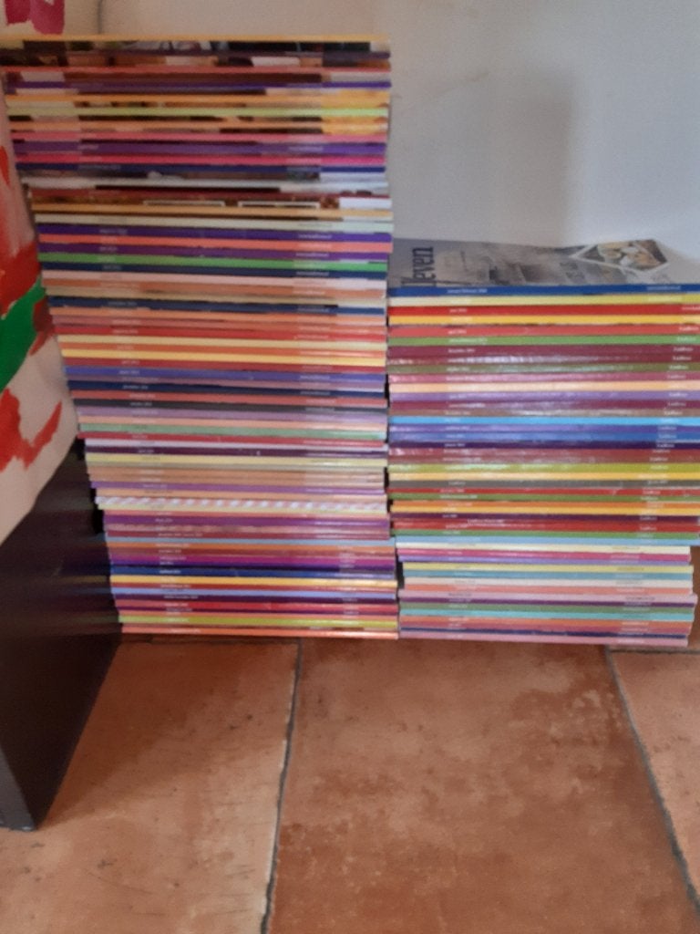 7 Complete jaargangen Landleven en aantal niet compleet, Ophalen, Gelezen