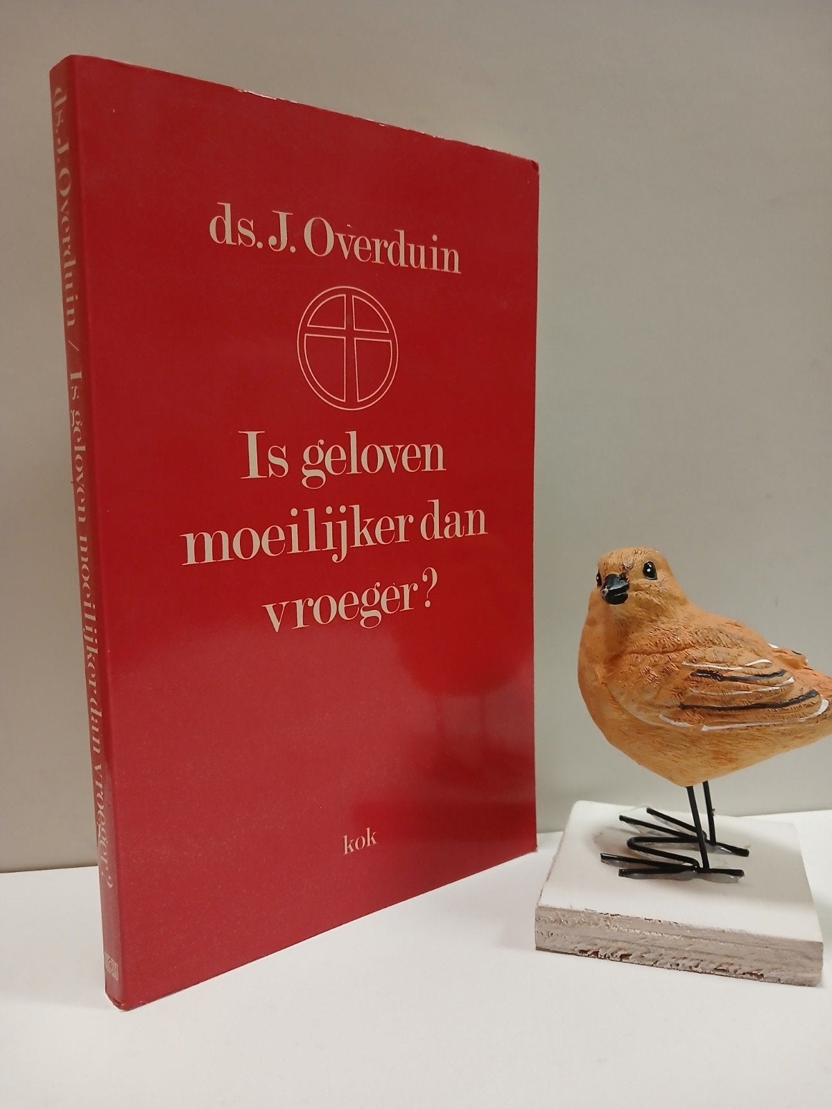 Overduin, Ds. J.;  Is geloven moeilijker dan vroeger ?, Ophalen of Verzenden, Gelezen, Christendom | Protestants